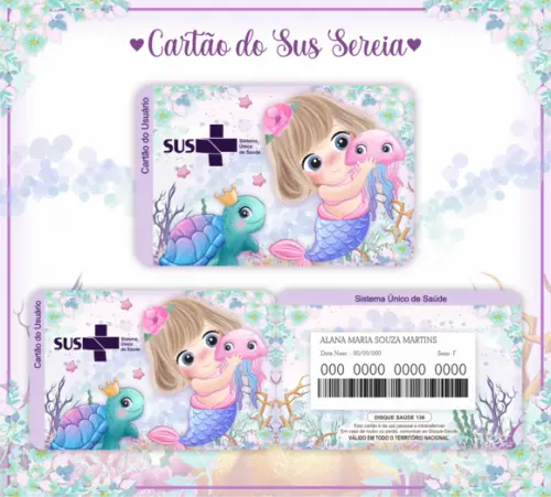 Cartão SUS Sereia