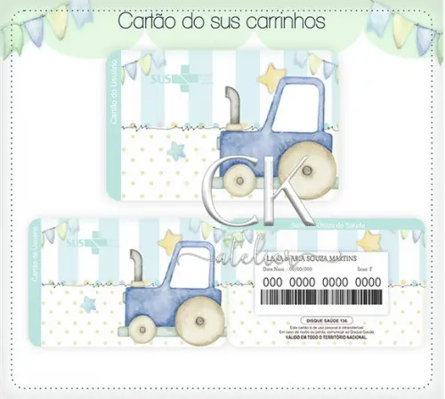 Cartão Sus Trator