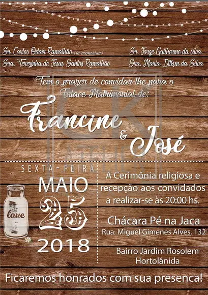 Convite Digital Casamento