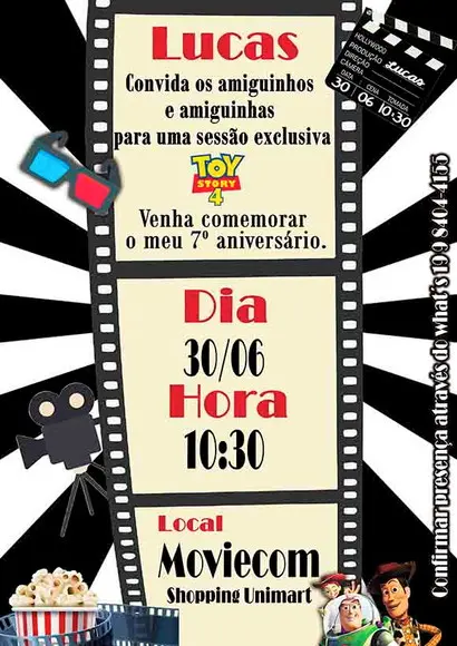 Convite Digital Cinema
