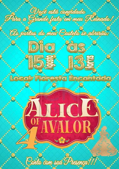 Convite Digital Elena of Avalor
