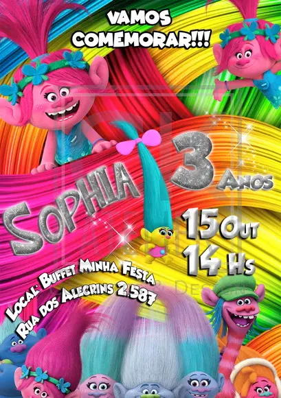 Convite Digital trolls