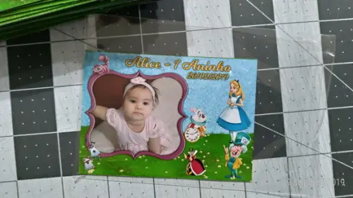 Imã Geladeira Alice