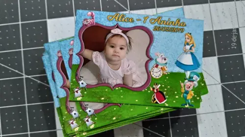 Imã Geladeira Alice