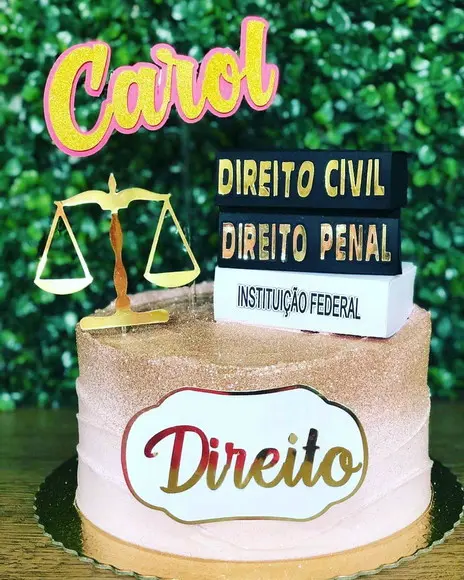 Topo de Bolo Advogado