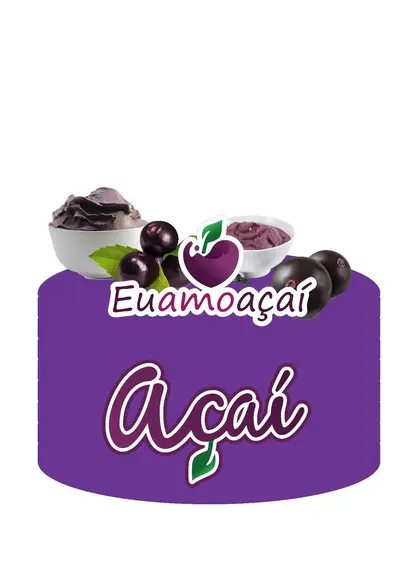 Topo de Bolo Açai