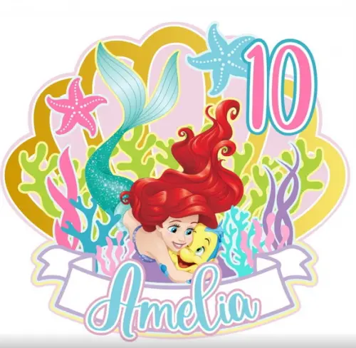 Topo de Bolo Ariel