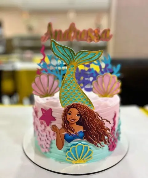 Topo de Bolo Ariel