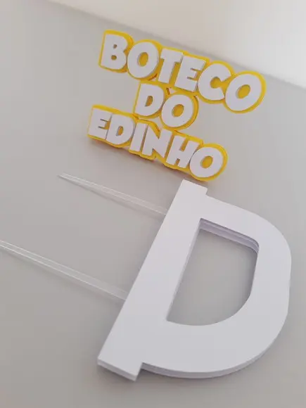 Topo de Bolo Boteco