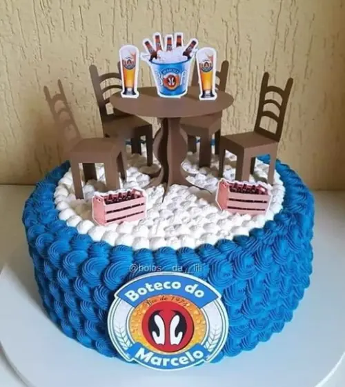 Topo de Bolo Boteco