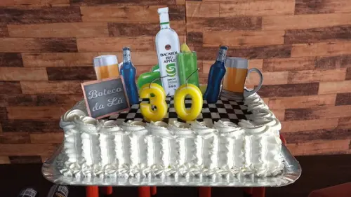 Topo de Bolo Boteco