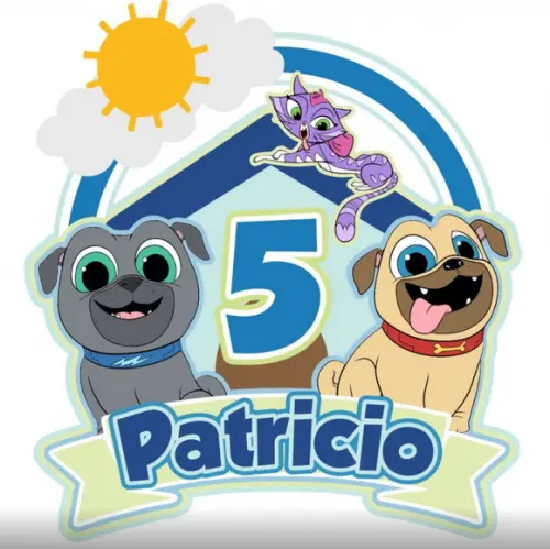 Topo de Bolo Cachorrinho