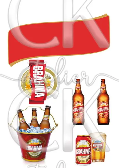 Topo de Bolo Cerveja