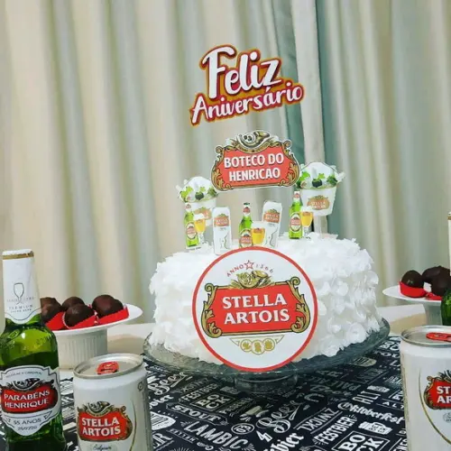 Topo de Bolo CERVEJA