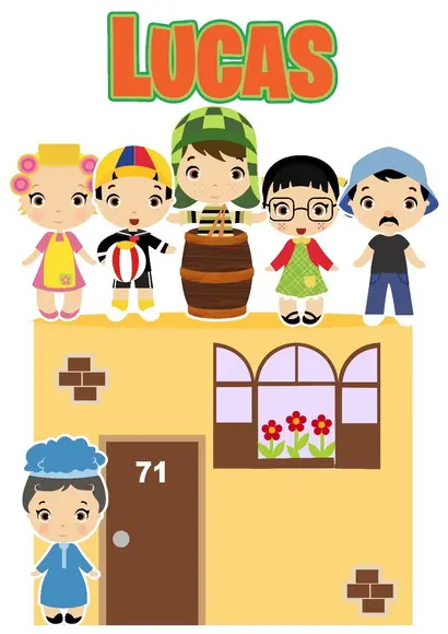 Topo de Bolo Chaves