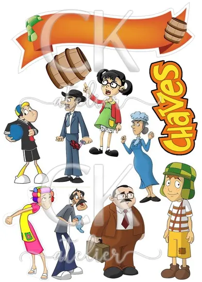 Topo de Bolo Chaves