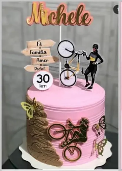 Topo de Bolo Ciclista