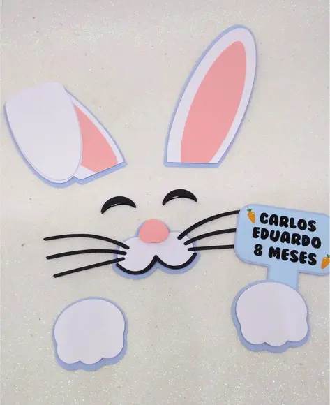 Topo de Bolo Coelhinho