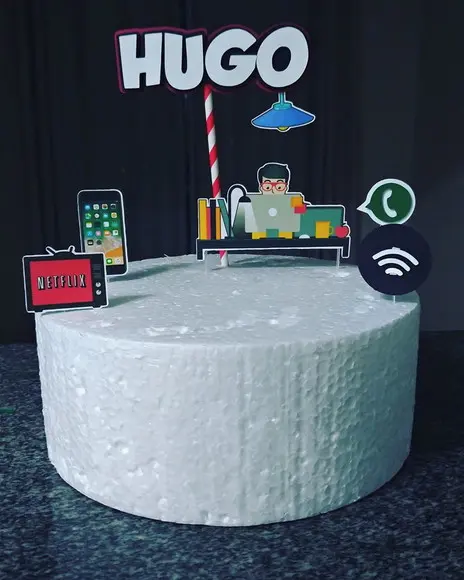 Topo de Bolo Conectado