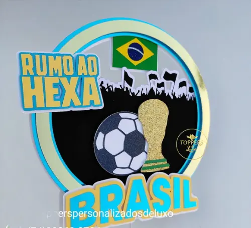 Topo De Bolo Copa Do Mundo