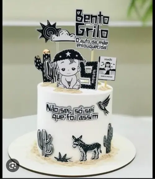 Topo de Bolo Cordel