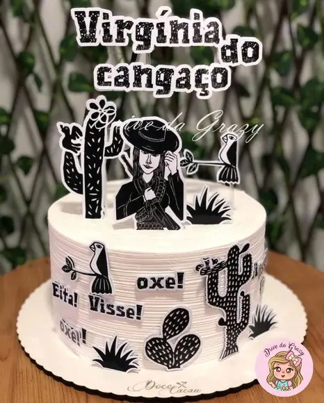 Topo de Bolo Cordel