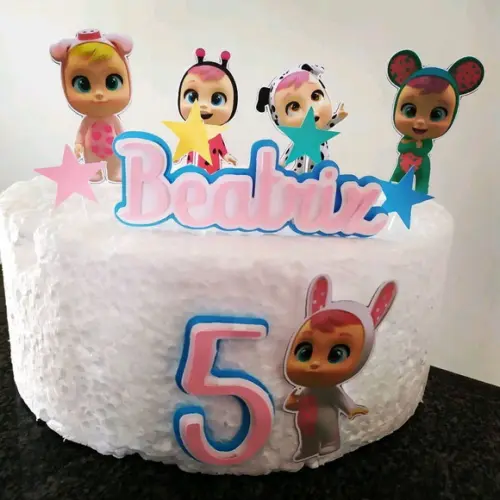 Topo de Bolo cry babies