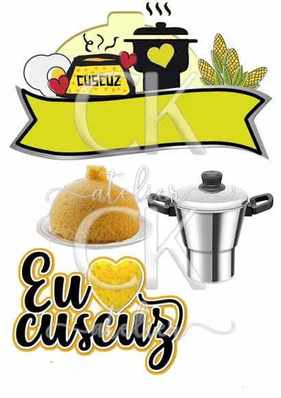 Topo de Bolo Cuscuz