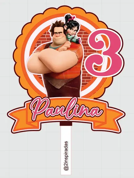 Topo de Bolo Detona Ralph
