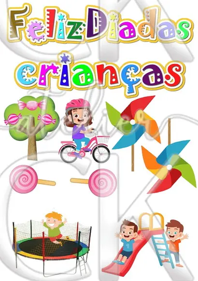 Topo de Bolo dia das crianças