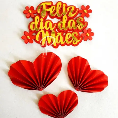 Topo de Bolo dia das mães