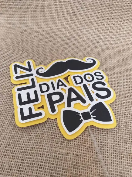 Topo de Bolo dia dos pais