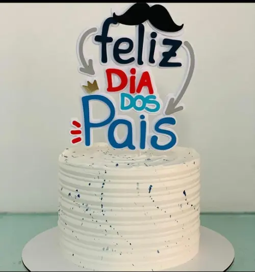 Topo de Bolo dia dos pais