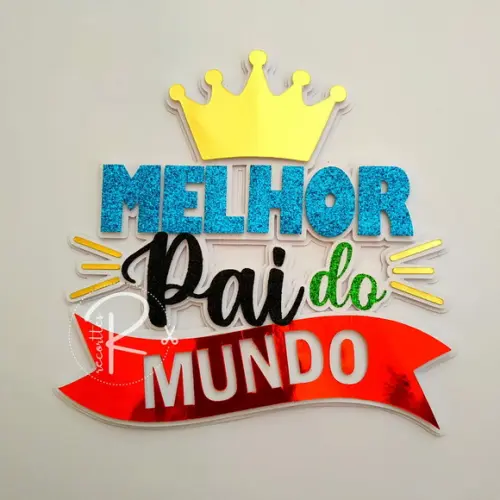 Topo De Bolo Dia Dos Pais