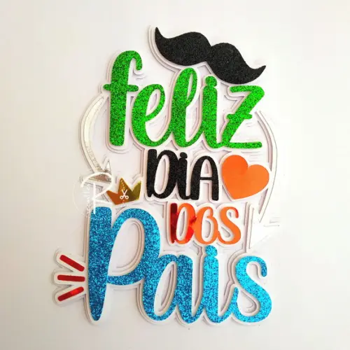 Topo De Bolo Dia Dos Pais