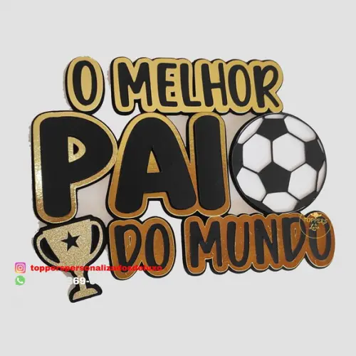 Topo De Bolo Dia Dos Pais