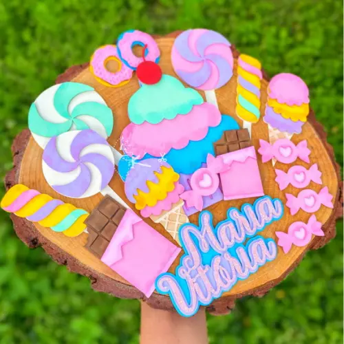 Topo de Bolo Doces