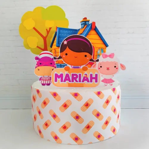 Topo de Bolo Doutora Brinquedos