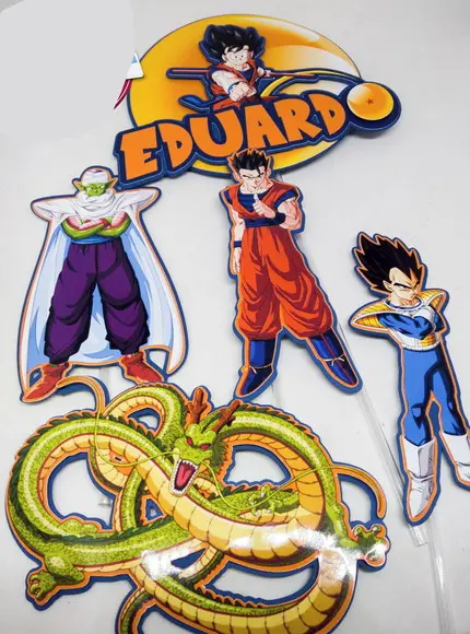 Topo de Bolo Dragon Ball Z