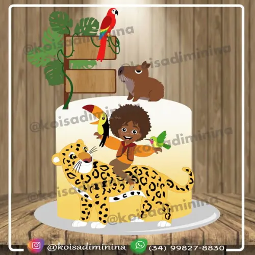 Topo De Bolo Encanto