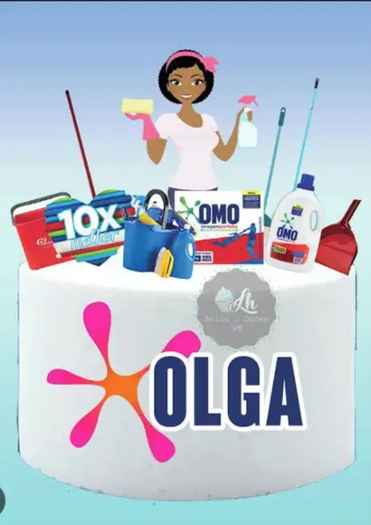 Topo de Bolo Faxina