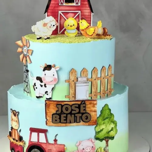 Topo de Bolo Fazendinha
