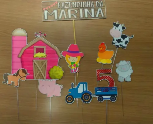 Topo de Bolo Fazendinha