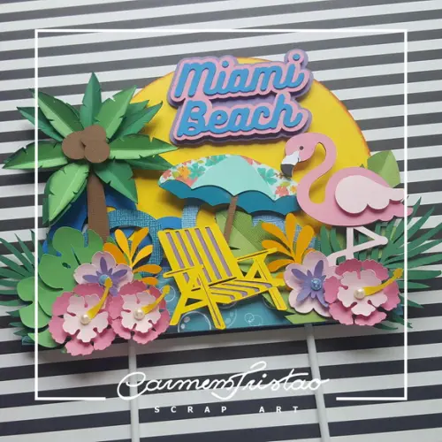 Topo De Bolo Flamingo