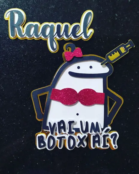 Topo de Bolo Flork