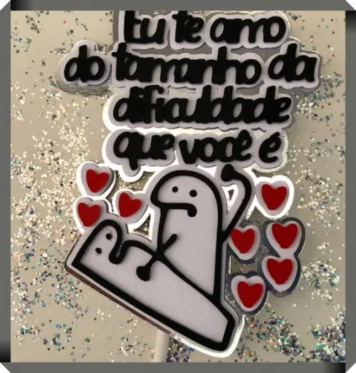 Topo de Bolo Flork