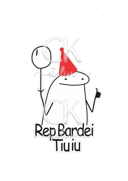 Topo de Bolo Flork