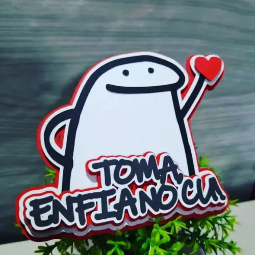 Topo de Bolo Flork