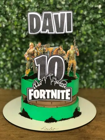Topo de Bolo Fortnite