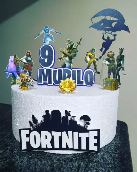Topo de Bolo Fortnite